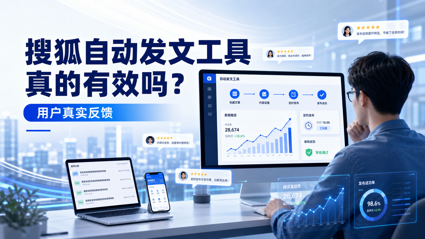 搜狐自动发文工具真的有效吗?梧州用户的真实反馈